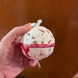 Wedgwood Jasperware 12 Days Of Christmas - First Day Partridge Pear Tree